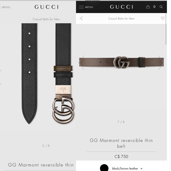 Authentic Gucci “GG Marmont Reversible” BRAND new - Picture 2 of 8